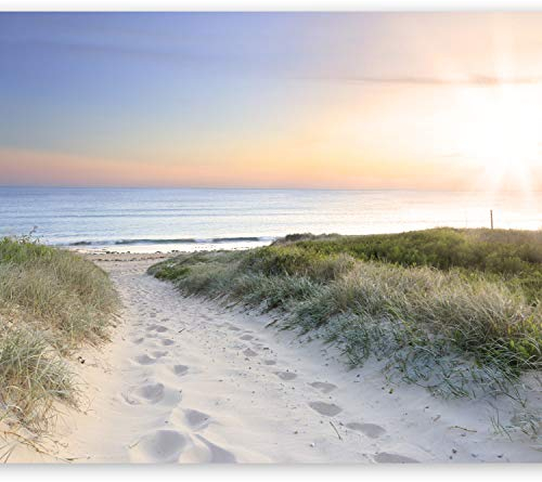 murando Fotomurales 400x280 cm XXL Papel pintado tejido no tejido Decoración de Pared decorativos Murales moderna de Diseno Fotográfico naturaleza playa lago cielo paisajes c-A-0043-a-a