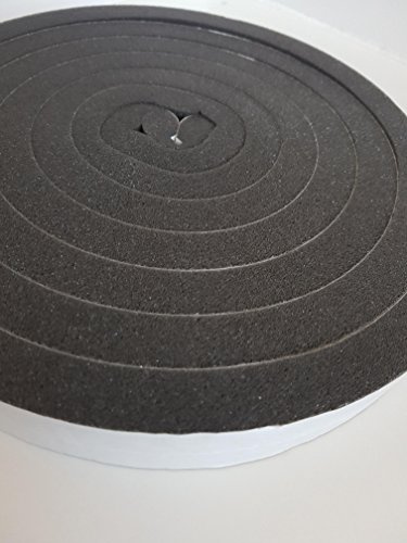 6,5M Fensterdichtung Türdichtung Gummidichtung Dichtung Band Streifen 17x17