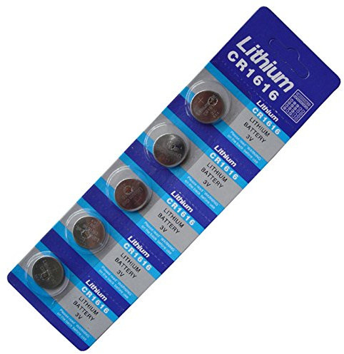 Gernal New 5 X Cr1616 Br1616 1616 3V Lithium Batteries FBA