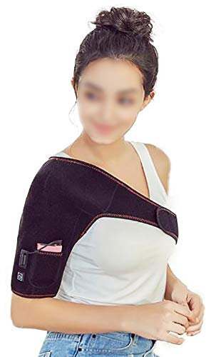 HELIALTH Schulterbandage, Linke oder rechte Schulterstütze für Männer und Frauen, für gerissene Rotatorenmanschettenstütze, Sehnenentzündung, Luxation, heiße Kompresse im fernen Infrarot