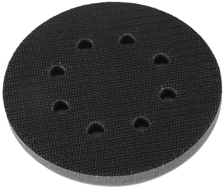 Schleifpads aus weichem Schwamm zum Polieren von Glas, Kunststoff und Metall, 125 mm Durchmesser, professionelle Schleifpads für effizientes Polieren, 58 Stück