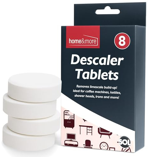 SOL 8pcs Descaling Tablets - Limescale Remover - Kettles and Coffee Machine Descaler Tablets - 2pk x 4pcs