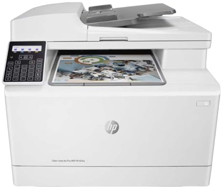 Elektronisches Zubehör Marke HP Modell Multifunktionsgerät HP Color Laser Pro MFP M183FW Fax Ethernet WLAN 16 PPM 150 Blatt Scanner Kopierer