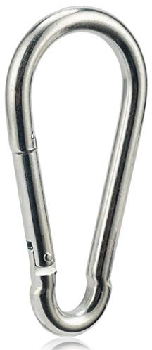 OWAYOTO Carabiner Clip Large Heavy Duty Spring Snap Hook 5.5 Inch 12x140mm
