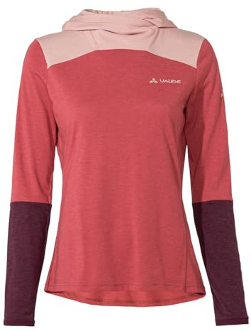 VAUDE Women's Tremalzo LS Shirt, Langarm-Fahrradshirt für Damen, Brick, 40
