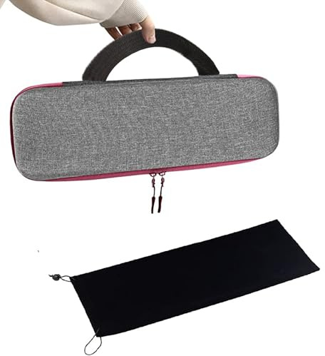 Yuehuamech Hartschalenkoffer Leichtgewichtige EVA- Tragetasche Schutzhülle aus Hartschale Kompatibel mit Revlon One- Step Hair Dryer Brush Volumizer Styler mit Hot Air Brush Pouch