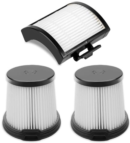 Filter for Shark IW1511UK IW3510UK IW3611UKT IW4621UKT Vacuum Cleaner | 3-Pack Filters Replacement Compatible with Shark Detect Pro Vacuum, 1 HEPA & 2 Pre-motor Filter, Reusable & Washable