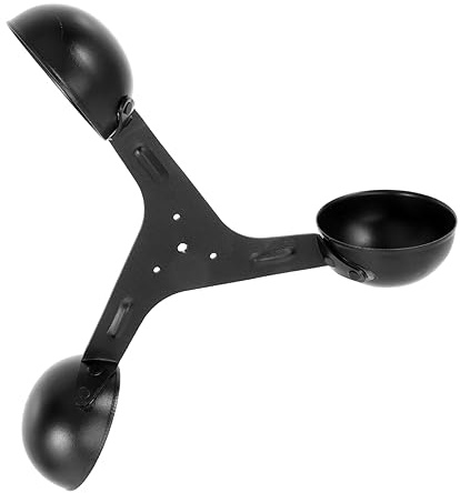 Toyvian Replacement Anemometer Sensor Cup Professional Wind Speed Measurement Tool Alloy for Wind Speed Monitor