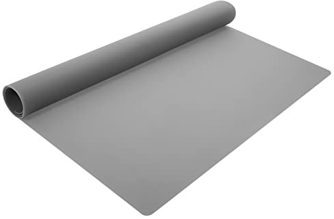 SOLUSTRE Large Silicone Mat Art Mat for Resin Casting Non-slip Heat Resistant Placemat for Crafts Polymer Accessories