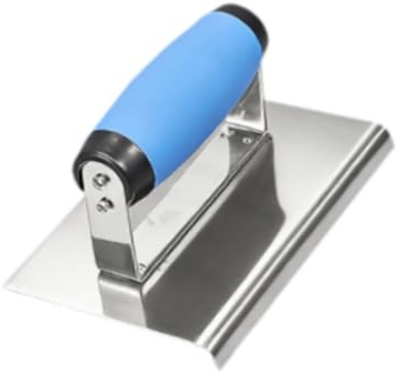 Ronyme Llana de esquina de acero inoxidable, herramienta de construcción multifuncional y resistente a corrosión para aplicación de masilla y alisado, R8 Mm