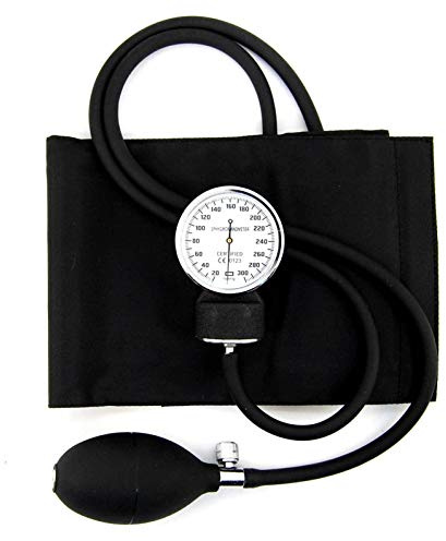 Professional Aneroid Sphygmomanometer Cuff Blood Pressure Monitor with Zipper Bag