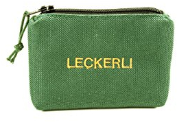ANDREAS WIPPER Mit Wunschname möglich. Leckerlibörse, Futterbeutel, Leckerlibeutel, Futtertasche für Hunde, Leckerlitasche Pocket Dark Green Edition