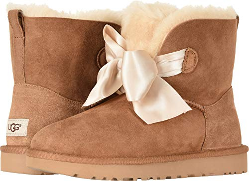UGG Australia Donna Gita Bow Mini Suede Stivali