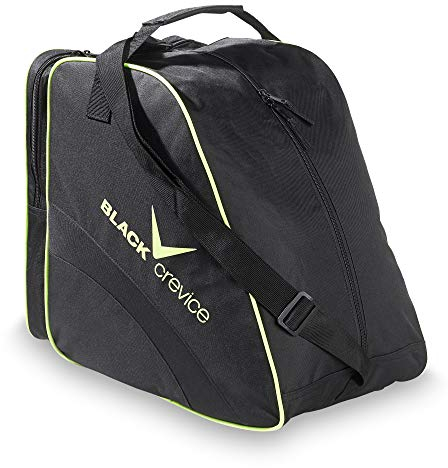 Black Crevice Skistiefeltasche, schwarz/gelb, 43 x 39 x 28 cm, 42 Liter