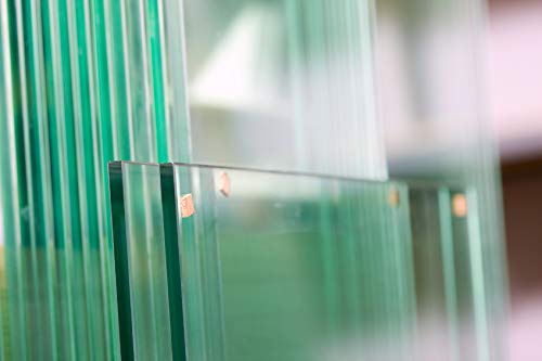MySpiegel.de Glasscheibe Glasplatte nach Maß in 3mm 4mm 5mm 6mm 8mm 10mm 12mm Klarglas Glasboden Glaswand Glastisch (100 x 100 cm, 10 mm)