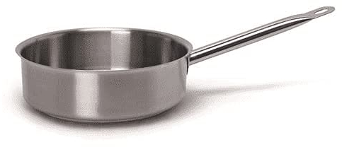 Ballarini Professionale Casseruola Bassa in Acciaio Inox 18/10, diam.18cm
