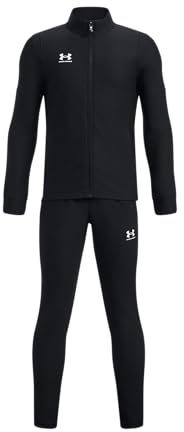 Under Armour pojkar Ua B's Challenger träningsoverall träningsdräkt, Svart/vit, 56-60