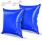 ASOFTY Lot de 2 Coussins d'air de Piscine d'hiver, 120 x 120 cm Coussin Piscine Hivernage avec Corde de Connexion, Facile à Utiliser, pour Piscine Hors Sol