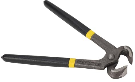 8 Zoll Nagelzieher , Schlagfestigkeit , Einfach zu Bedienen , Schneidzange mit Hoher Härte , Stahlschmieden , Komfortabler Griff für Holzbearbeitung und Reparaturen zu Hause