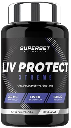 Superset Nutrition - Liv Protect Xtreme (90 Caps) - Disintossicante - Potente protettore del fegato