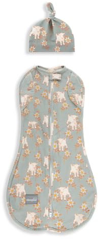 Sleepee Second Step Swaddle – Übergangsschlafsack für Babys 6,5–9 kg, weiche Baumwolle, abnehmbare Ärmel, Oeko-Tex Zertifiziert für sicheren Babyschlaf