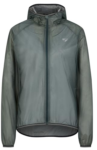 Ziener Damen Natina Regenjacke - Fahrrad|Mountainbike|Outdoor - wasserdicht,atmungsaktiv,super leicht