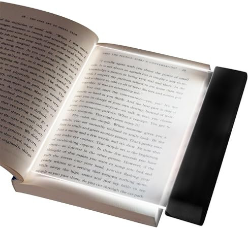 Luyuttn Lumiere de Livre,Lampes de Lecture, Liseuse Lampe de Lecture, Lampe de Lecture pour Lire au Lit, Protection des Yeux, Livre Night Light Our Lecture de Nuit au lit