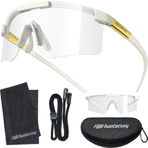 HTS HUNTERSKY Lunettes de sécurité anti-buée UV400 Z87 petites Jeunes femmes Course cyclisme pickleball F317D