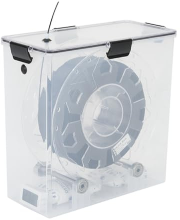 Asyduey 3D-Drucker Filament Trockenbox Lagerung Heißluftheizung Lagerung Druckmaterial Boxhalter Feuchtigkeitsbeständig für Alle