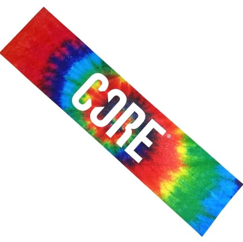 Scooters Core Stunt-Scooter Griptape I One Size I Trick Tretroller I Antitrutschbelag I Sandpapier I Tretfläche (Classic Tie Dye)