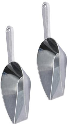 PartyKindom 1 Set Paletta Di Ghiaccio Ice Cream Scoop Strenne Strenna Piccola Paletta Per Il Ghiaccio Il Supermercato Usa La Pala Del Ghiaccio Paletta Da Bar Professionale Silver 2 Pz