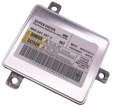 Phare De Ballast Hid Xenon, Utilisation adaptée pour Audi A1 A3 A4 A5 A6 A7 Q5 Ampoules de Ballast au xénon HID for phares 8K0941597C 8K0.941.597 C W003T20171 Accessoire Voiture
