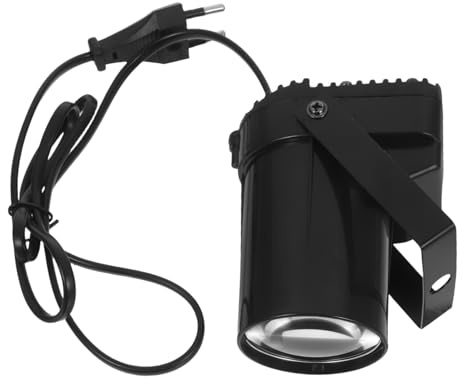 FUTUREORYY LED Scheinwerfer Bühnenbeleuchtung mit Kompakter Größe und Hoher Helligkeit für Riegel und Konzerte aus Kunststoff und Metall in Schwarz