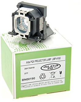 Alda PQ Premium, Beamer Lampe kompatibel mit Sony AW10, AW15, VPL-AW10, VPL-AW15, LMP-H160 Projektoren, Lampe mit Gehäuse