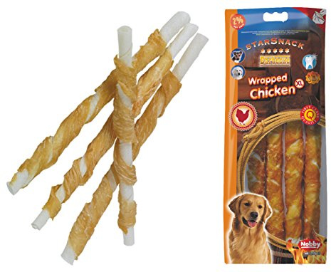 Nobby STARSNACK Barbecue Wrapped Chicken XL, 270 g