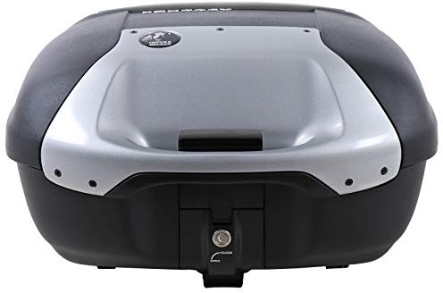 Hepco&Becker Journey Topcase 42 mit silberner Blende