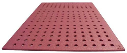 Leisis 0101041 Bildteppich mit Loch, rot, 150 x 100 cm