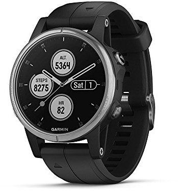 Garmin Fenix 5S Plus - Smartwatch Silver/Black