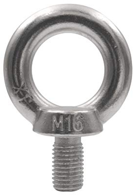Ring Schraube Mutter Öse Schrauben Edelstahl A2 rostfrei M6 M8 M10 M12 ähnlich. DIN 580 (M16)