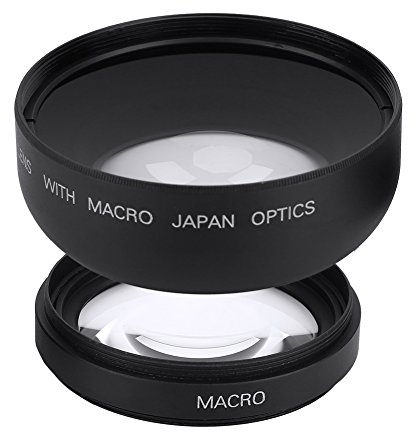 Wide Angle Lens, 52mm 0.45X Wide Angle Lens, Universal High Transmittance Macro Conversion Lens for for for Cameras
