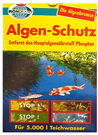 Aquaristik Rondex Algen - Schutz 1,5kg für 5.000 Liter Teichwasser gegen alle Algenarten
