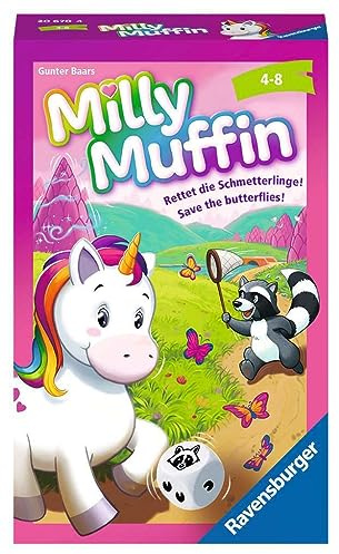 Ravensburger®, Milly Muffin, 20670, kooperatives Einhorn Kinderspiel ab 4 Jahren