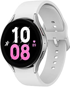 Samsung SM-R910NZSAEUA Galaxy Watch5 Bluetooth NFC GPS Aluminium 44mm Silver (Renewed)