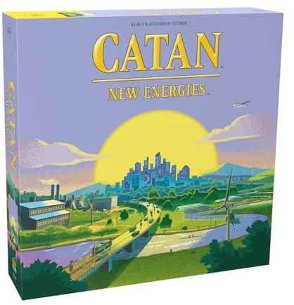 Catan New Energies Brettspiel – Nachhaltige Ressourcen & Strategie, klassisches Gameplay mit modernem Twist! Familienspiel für Kinder und Erwachsene, ab 14 Jahren, 3–4 Spieler, 90 Minuten Spielzeit,