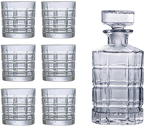 Juego De Vasos De Whisky De 2/4/6 Vasos De Lujo Antiguos, Vaso De Whisky Estilo Roca, Cristalería Para Beber, Bares De Fiesta, Restaurantes Y Hogar, Perfecto Para Regalos Del Día Del Padre (6 Tazas)