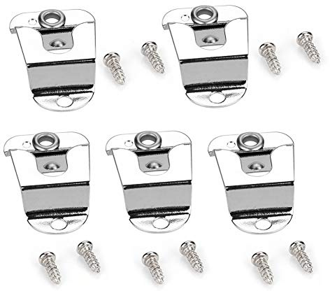 Abaodam Clips de Suspension pour Microphone à Main, Métal, Support Cintre Micro, 12 Pièces