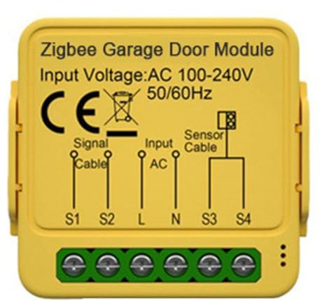 Swiixxer Tuya Garage Door Opener Controller Module Remote Control Switch Smart Life App Work with Alexa Home Assistant Zigbee