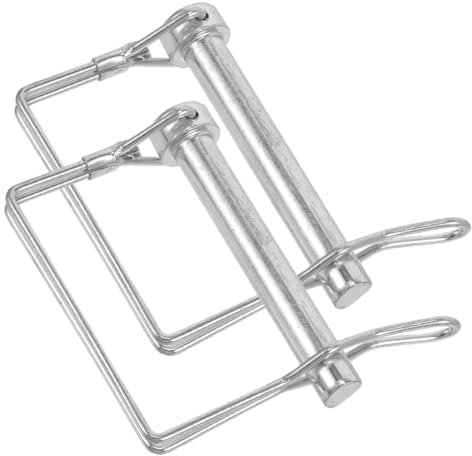 HOMOCONO Perno Di Bloccaggio Per Gancio Di Traino, Perno Di Sicurezza Per Rimorchio, Perno Di Bloccaggio Per Rimorchio, 2 Pezzi