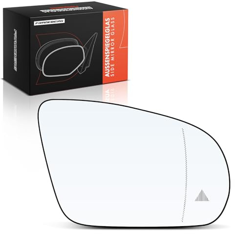 Frankberg Spegelglas ytterspegel höger kompatibel med C-klass W205 C-klass Cabriolet A205 C-klass Coupe C205 GLC X253 S-klass V222 W222 X222 Replace# A0998100616