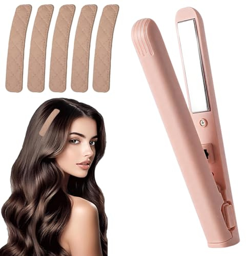 Mini ferro arricciacapelli a doppio scopo, ferro arricciacapelli portatile, piastra capelli da viaggio,ferro per capelli,mini piastra da viaggio,mini piastra per capelli